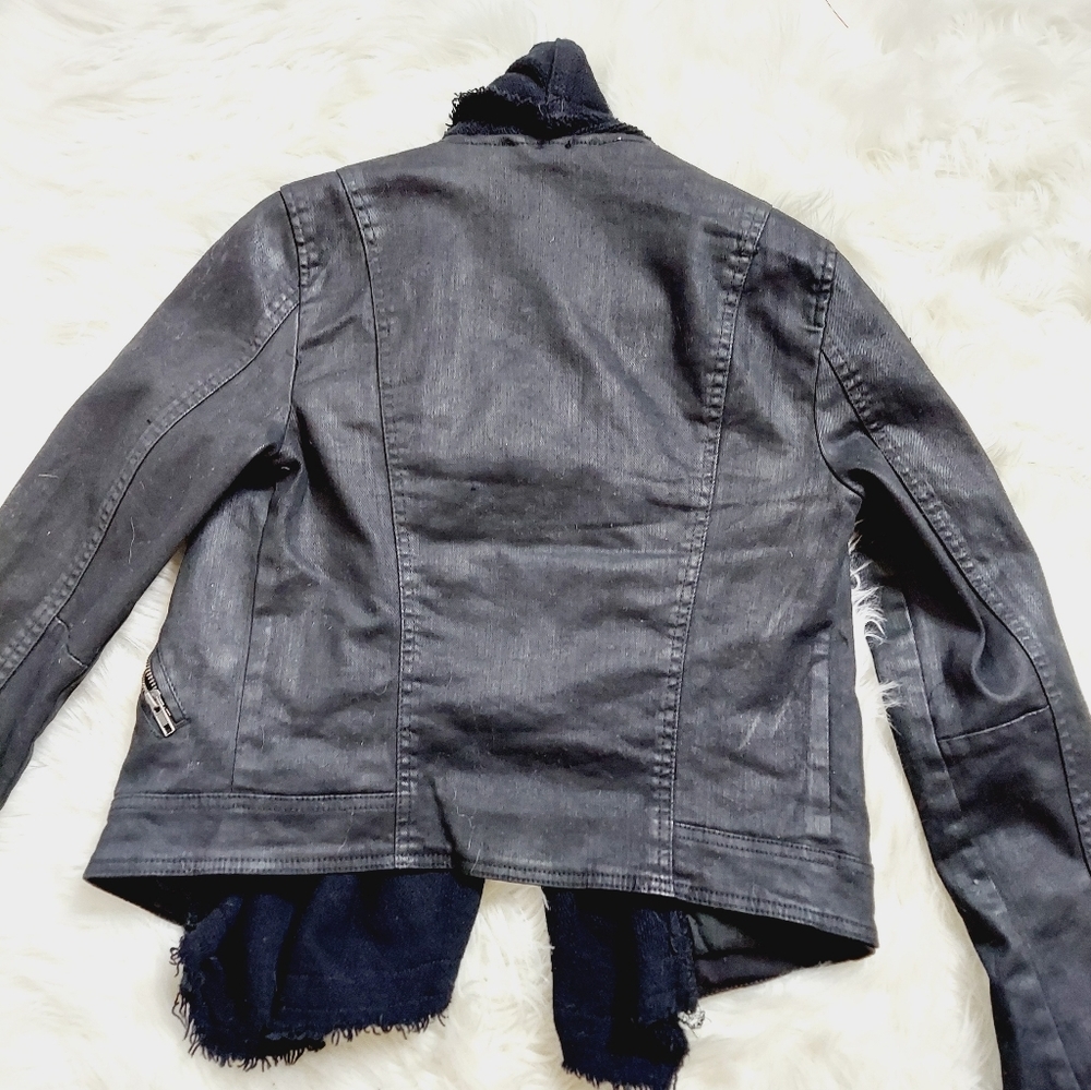 PLEASE DO NOT PURCHASE Free People Drape Front Moto Jacket - Picture 6 of 10